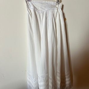 Vintage Maxi Lace Skirt